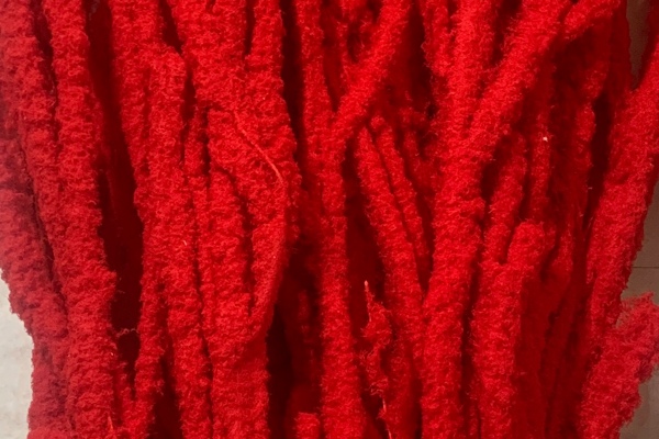 betulla fioccata - rosso