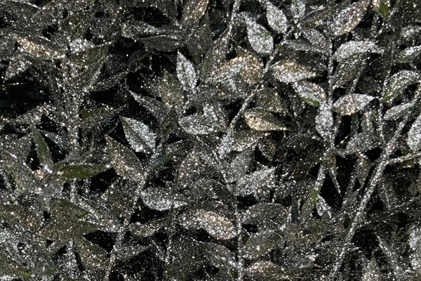 pungitopo metallizzato - argento